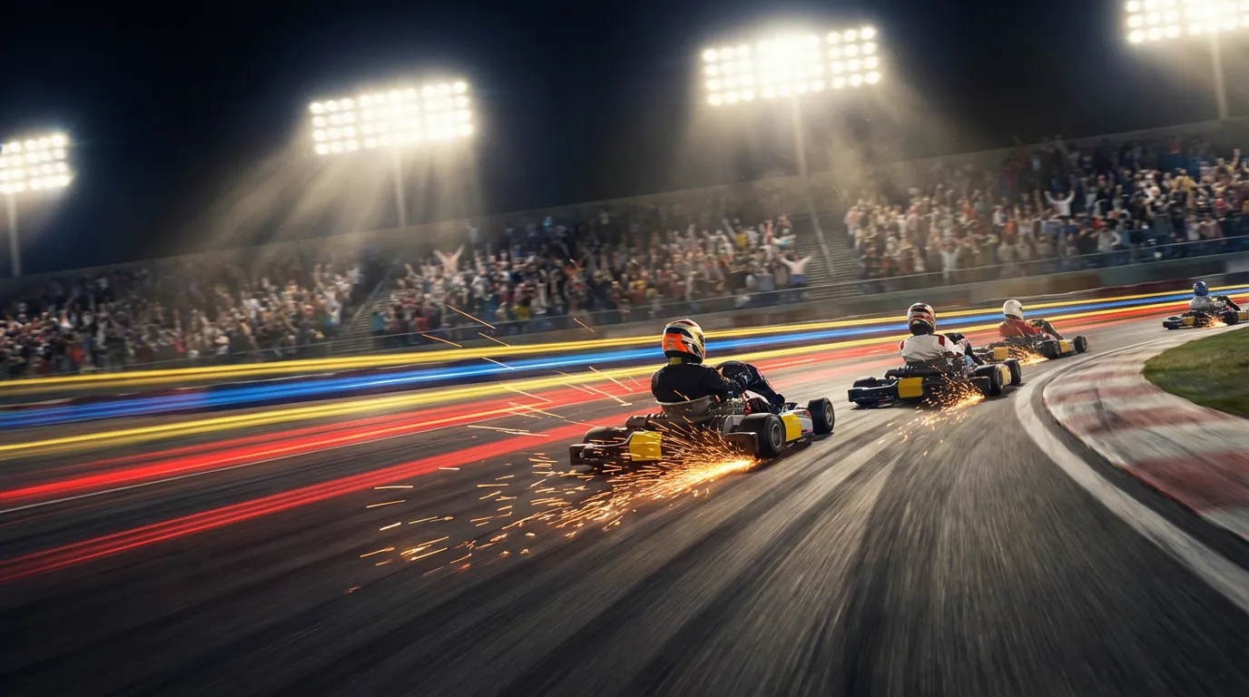 Go-kart racing competition